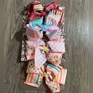 Colorful Hair Bow Set
